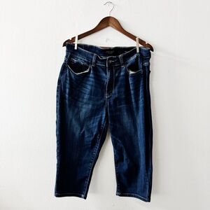 Judy blue dark wash capris 14W